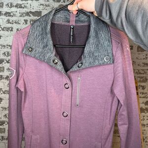 KUHL | women purple snap up jacket